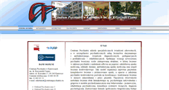 Desktop Screenshot of centrumpsychiatrii.eu